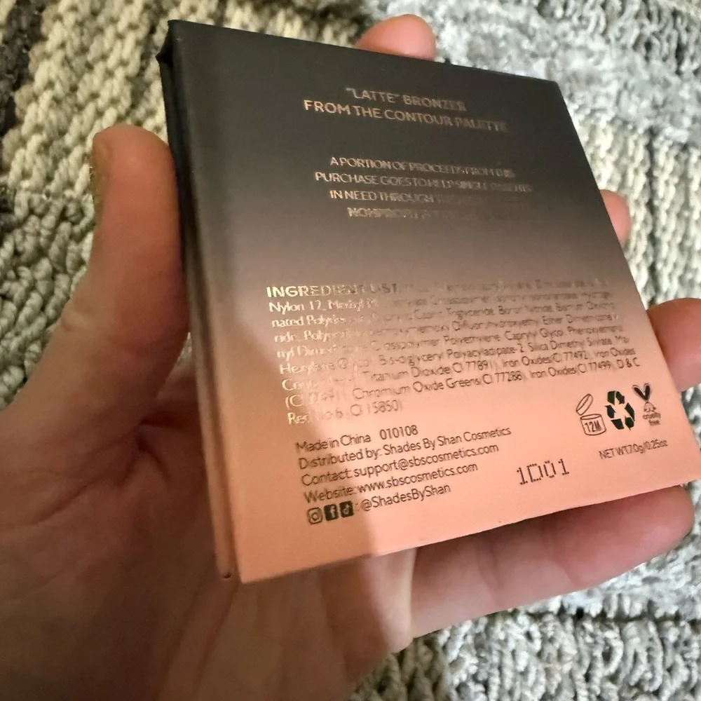 New Radiant Glow Compact Powder shades by Shan bronzer contour